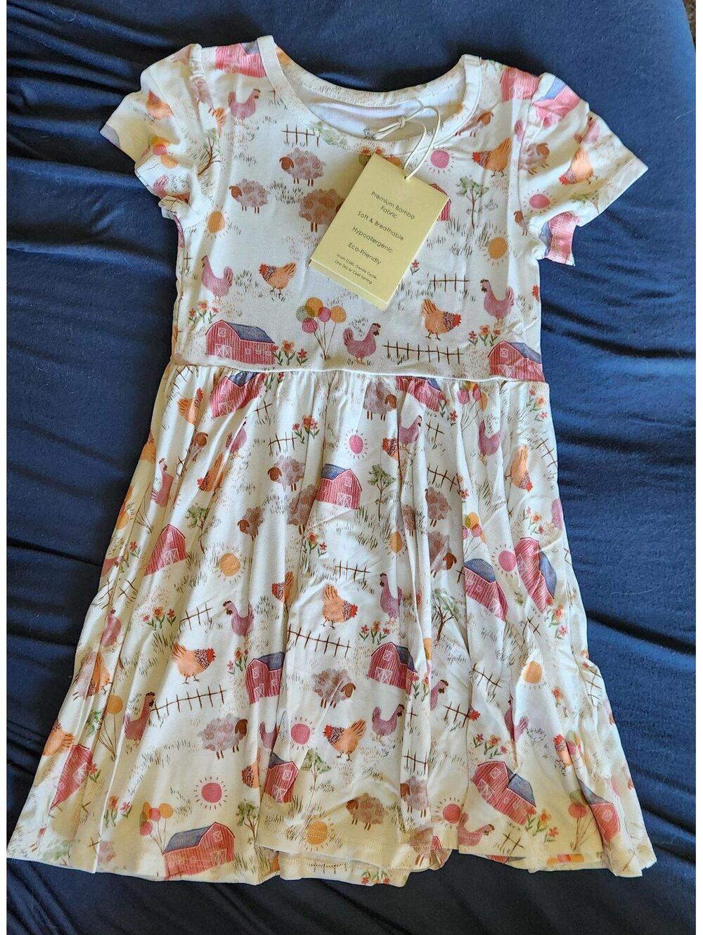 Bamboo dress farm animals
